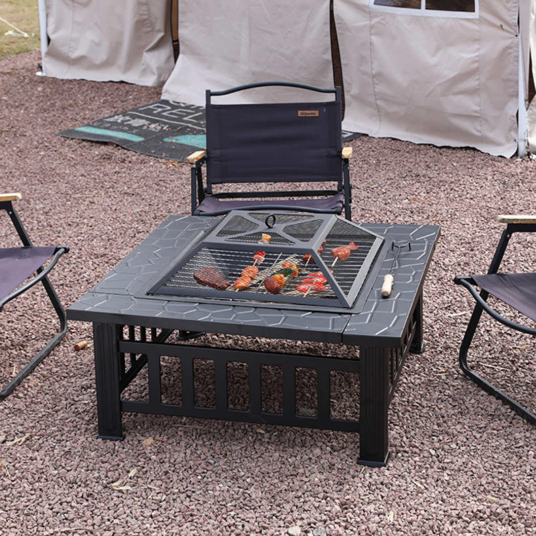 Outdoor Fire Pit Table