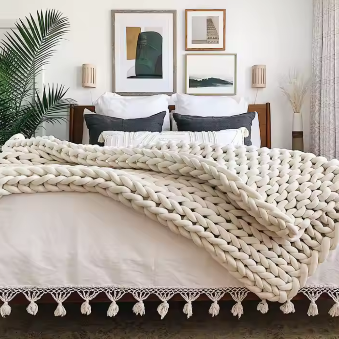 Knitted Weighted Blanket