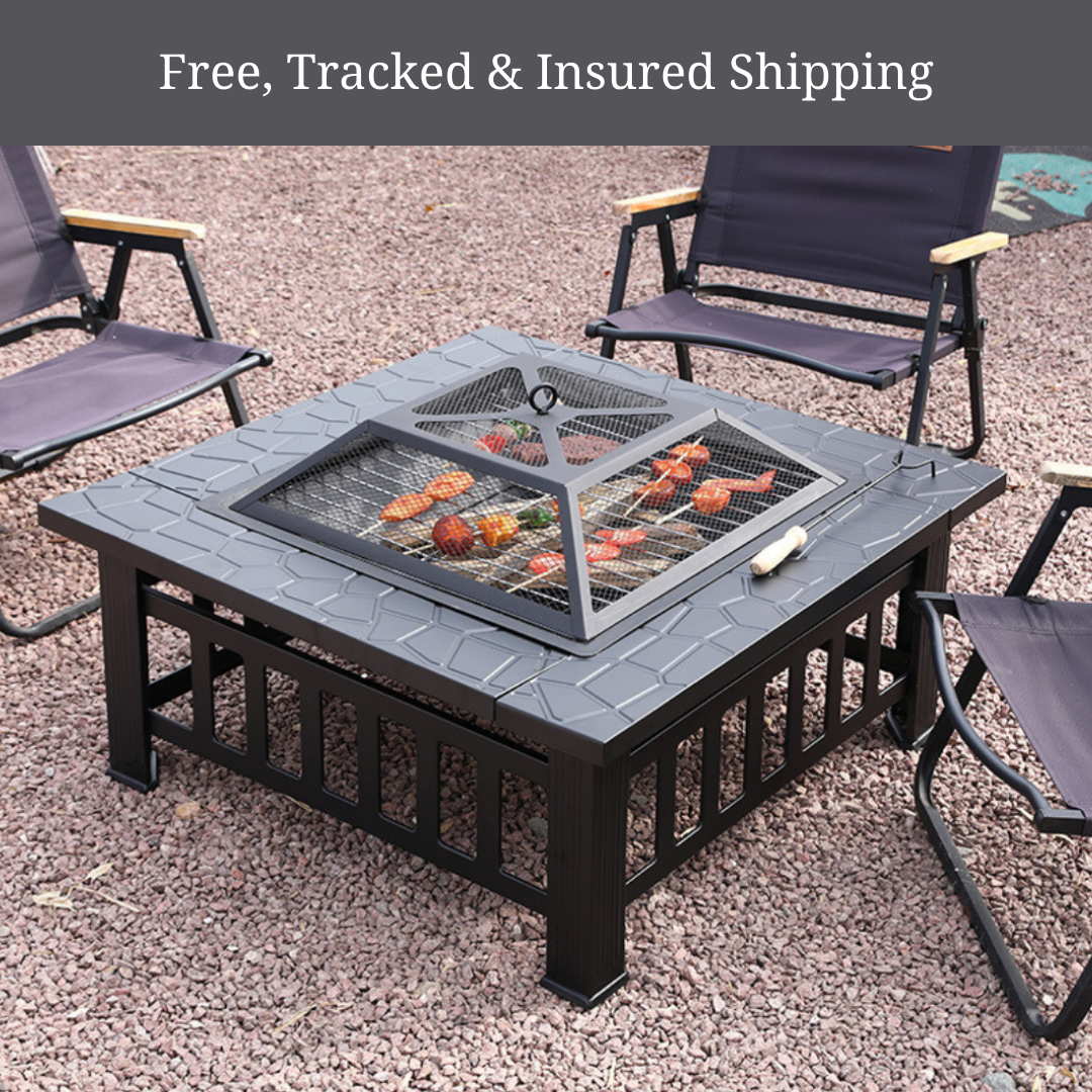 Outdoor Fire Pit Table