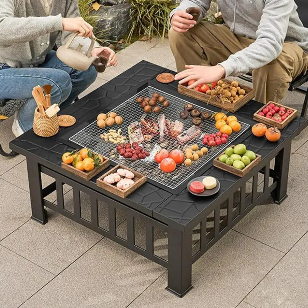 Outdoor Fire Pit Table