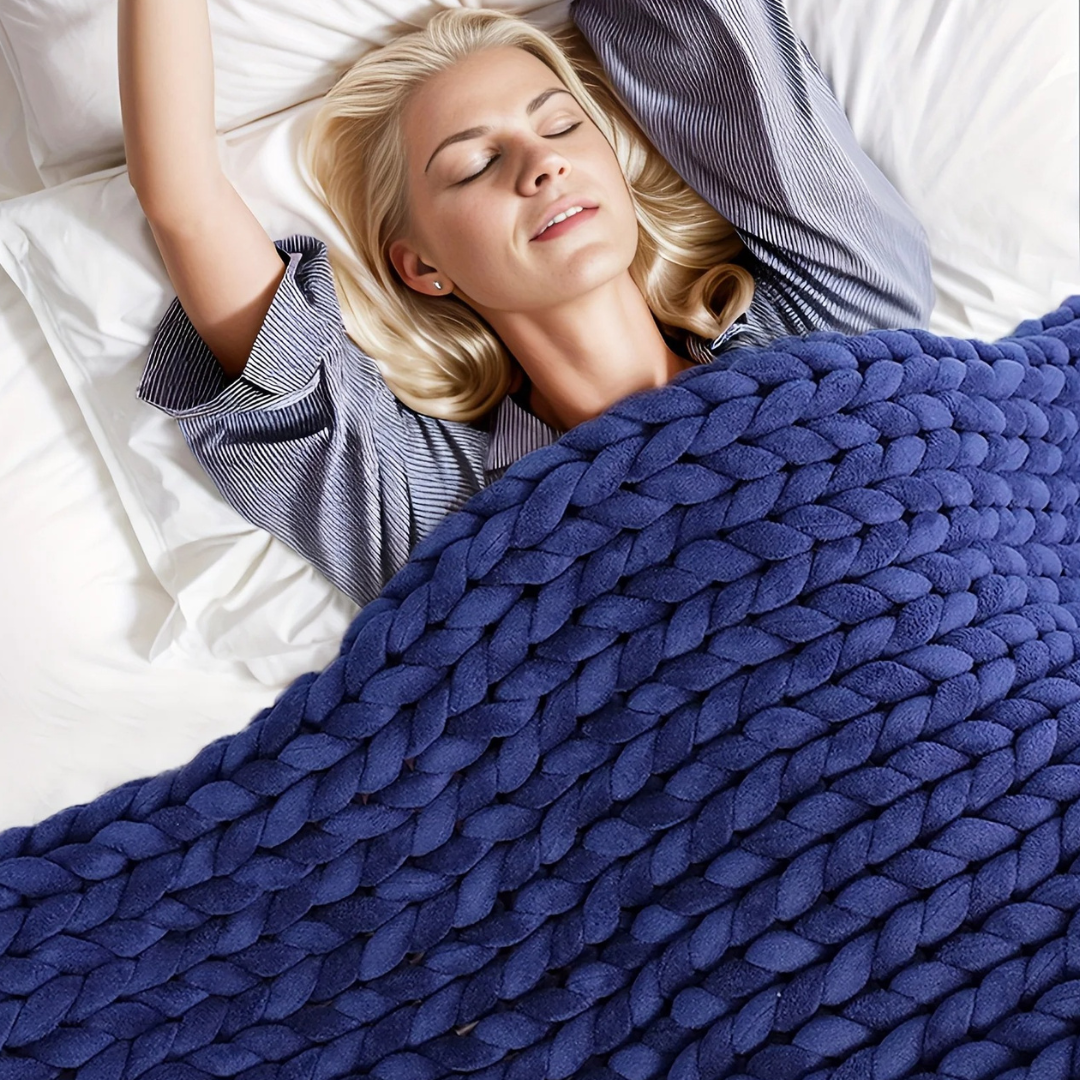 Knitted Weighted Blanket